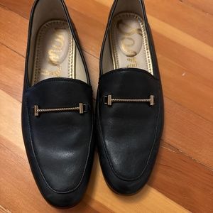 Sam Edelman black pre owned loafers
